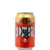 cerveza importada Duff beer fabricada en portugal