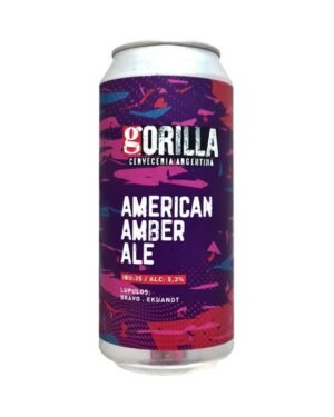 American Amber Ale  Gorilla - Pinta en Casa